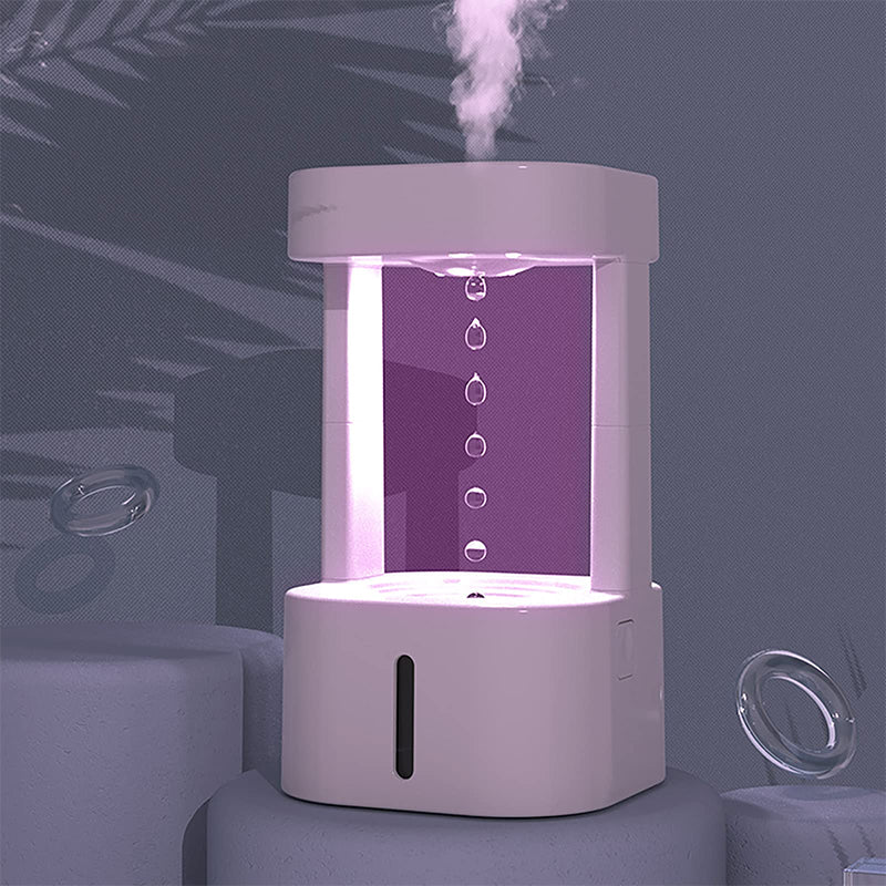 AuraFlow™ Anti-Gravity Water Drop Humidifier