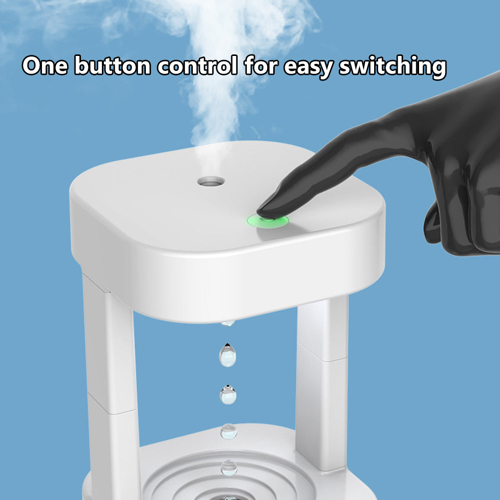 AuraFlow™ Anti-Gravity Water Drop Humidifier