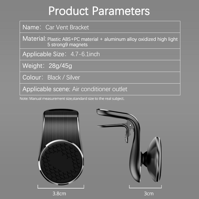 MagnaMount™ 360° Magnetic Car Phone Holder