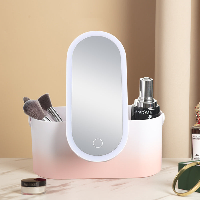 GlowCase™ LED Travel Makeup Mirror