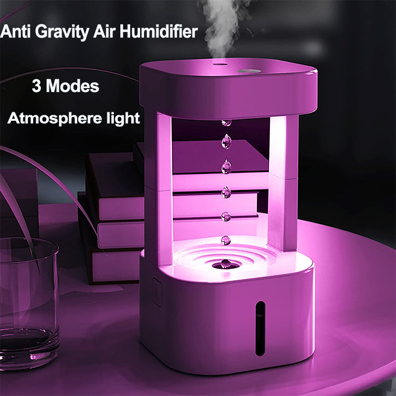 AuraFlow™ Anti-Gravity Water Drop Humidifier