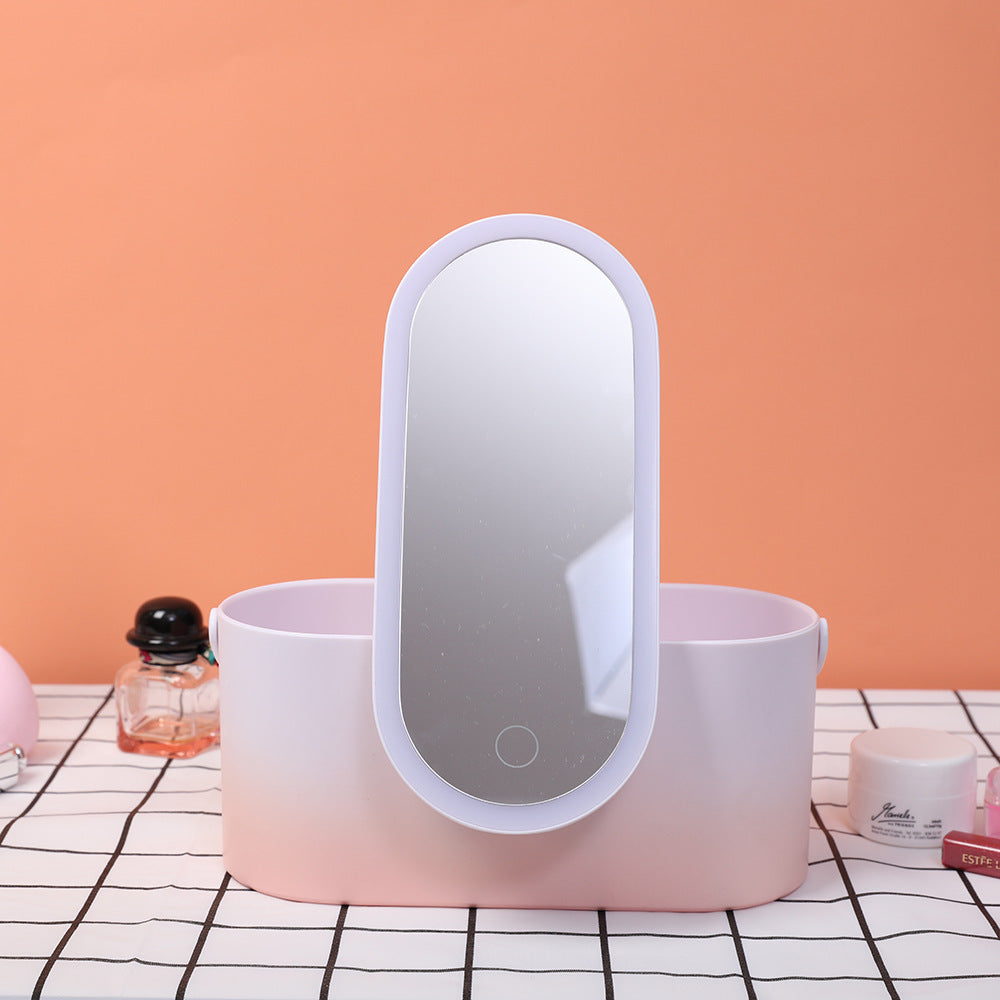 GlowCase™ LED Travel Makeup Mirror