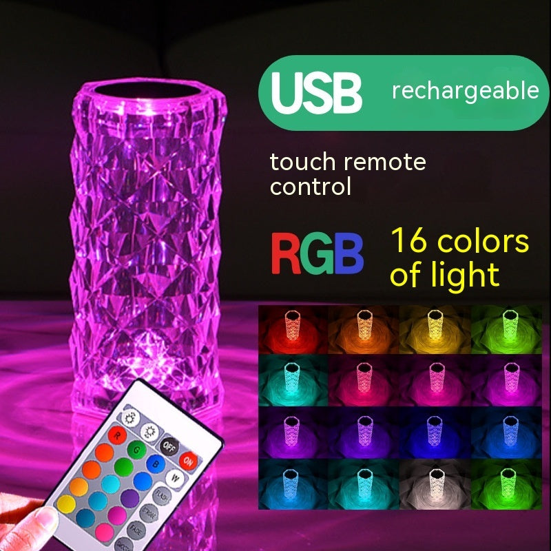 AuraRose™ Crystal Diamond Lamp