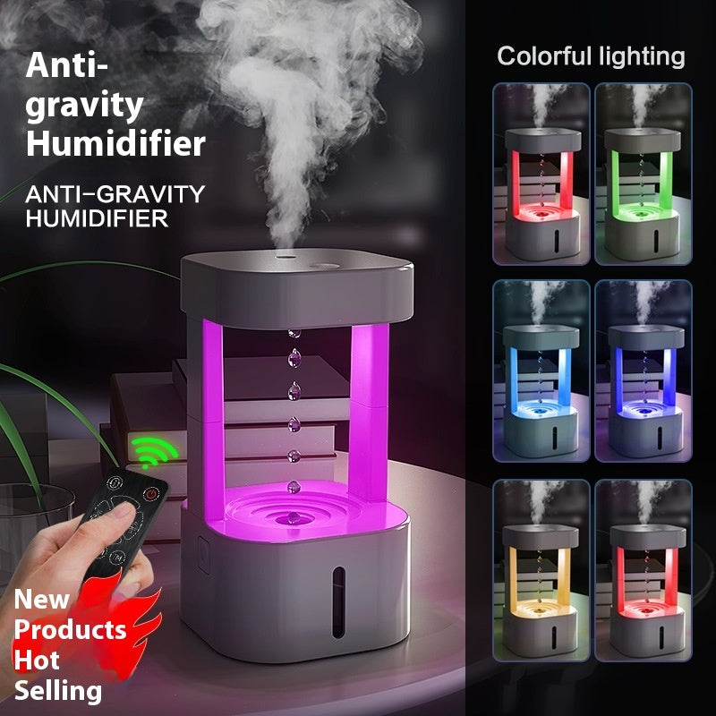 AuraFlow™ Anti-Gravity Water Drop Humidifier