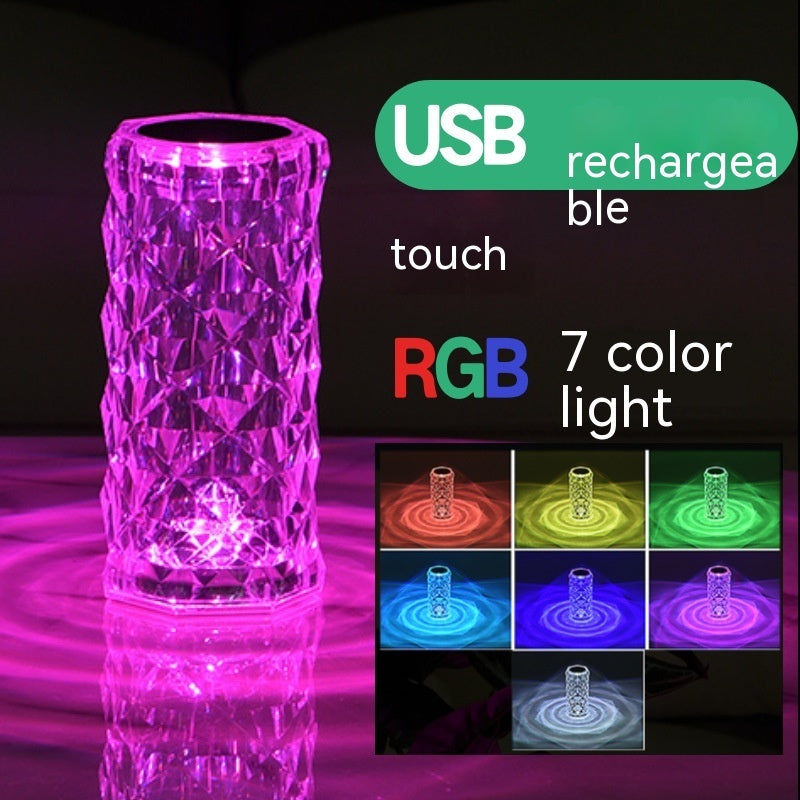 AuraRose™ Crystal Diamond Lamp