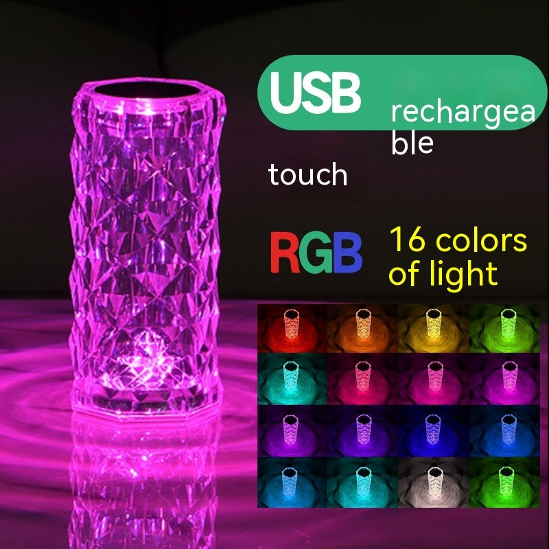 AuraRose™ Crystal Diamond Lamp