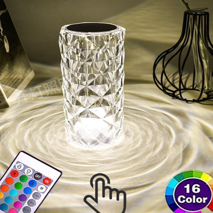 AuraRose™ Crystal Diamond Lamp