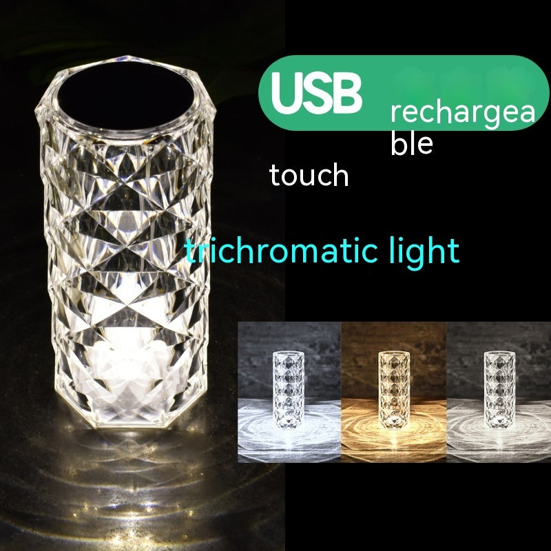 AuraRose™ Crystal Diamond Lamp