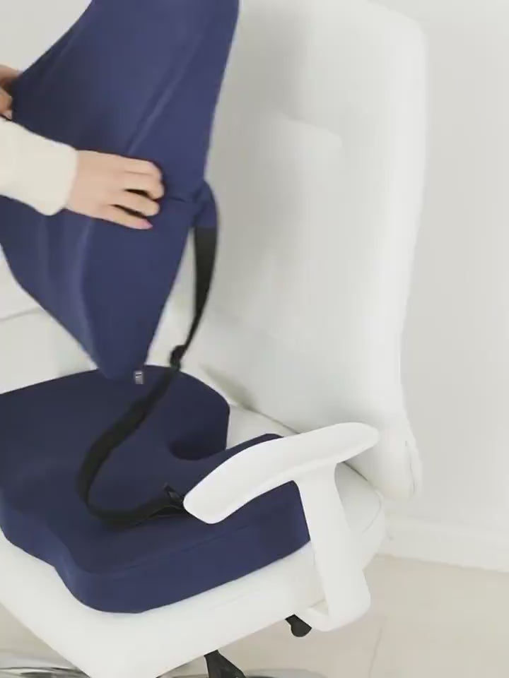 Car Seat Memory Foam Waist Cushion